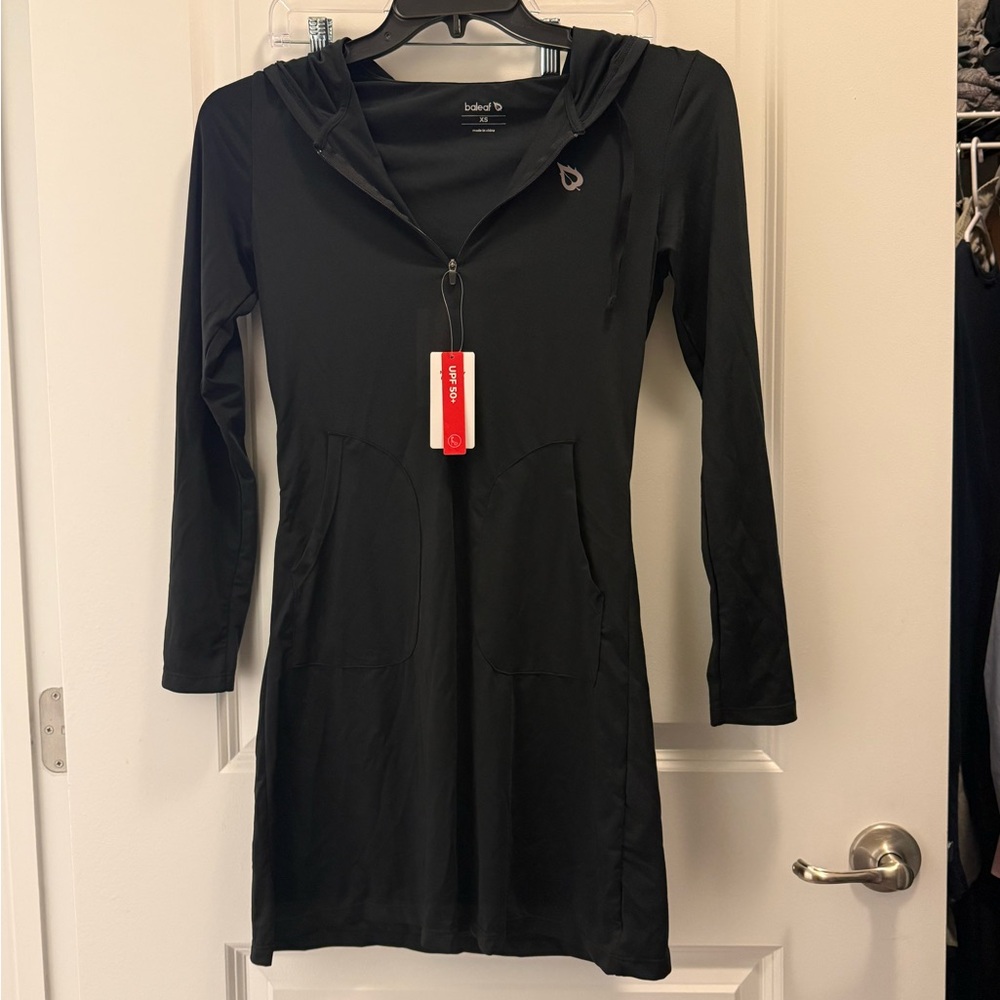 Baleaf Black Long Sleeve UPF 50 Beach Cover Up